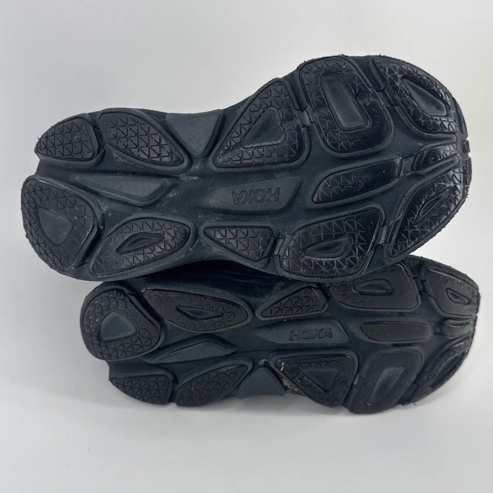 Hoka Bondi 8 Running Shoes Womens 8D Black Max Cushion Sneakers